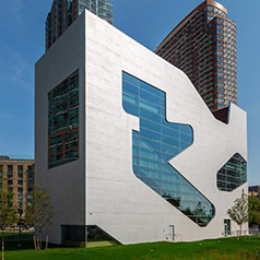 Hunters Point Library in Queens, New York City